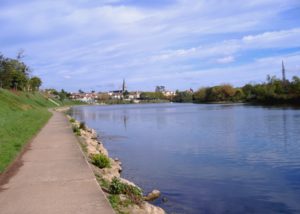 Bel Air de Rosette - Bergerac depuis les bords de Dordogne